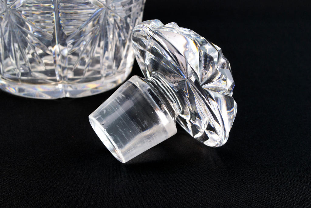 Cut Crystal Glass Whisky Decanter