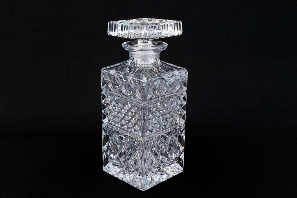 Square Glass Whisky Decanter