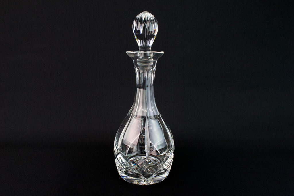 Wine Decanter in Cut Glass