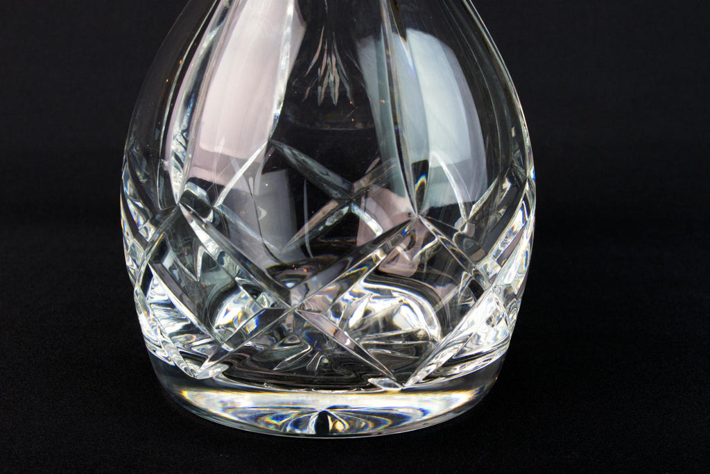 Wine Decanter in Cut Glass