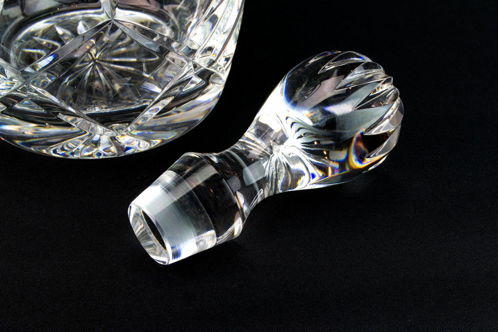 Wine Decanter in Cut Glass