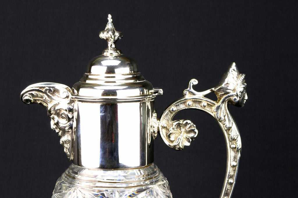 Cut Glass Renaissance Revival Carafe, English Circa 1900