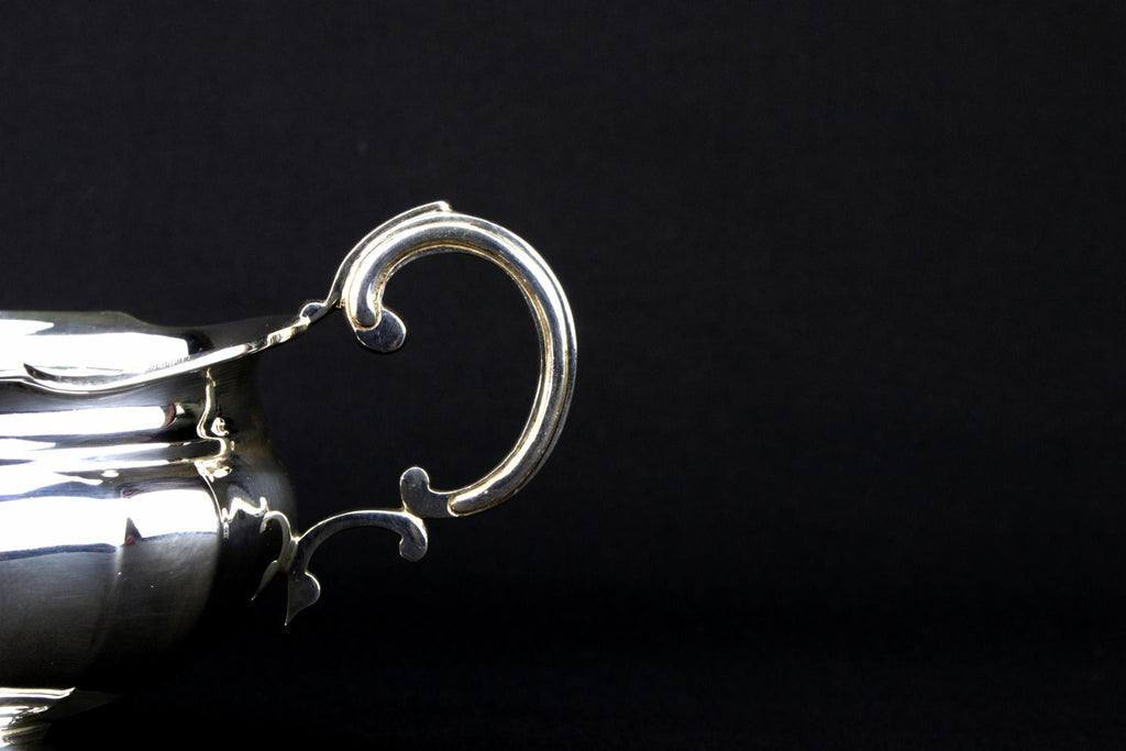 Mappin & Webb Sterling Silver Gravy Boat, English 1964