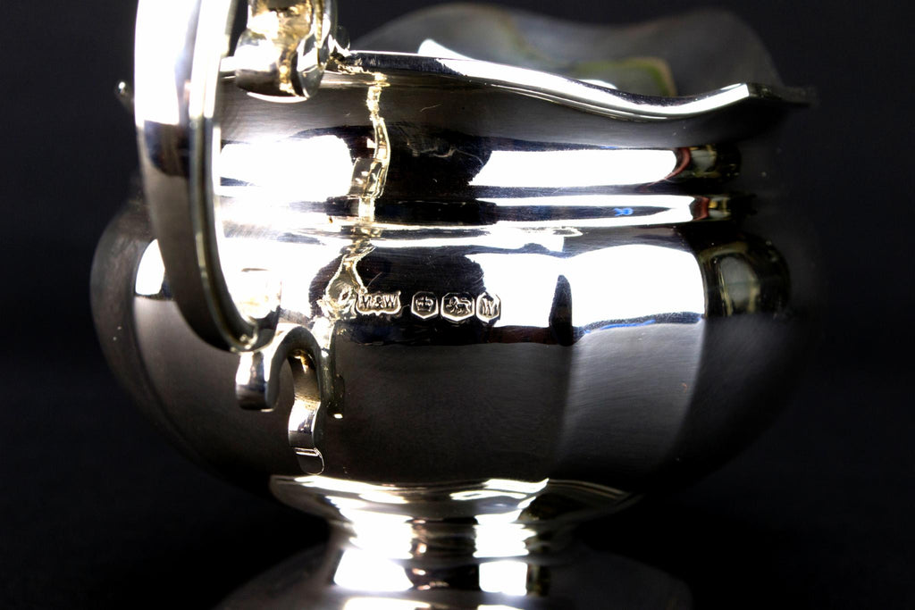 Mappin & Webb Sterling Silver Gravy Boat, English 1964