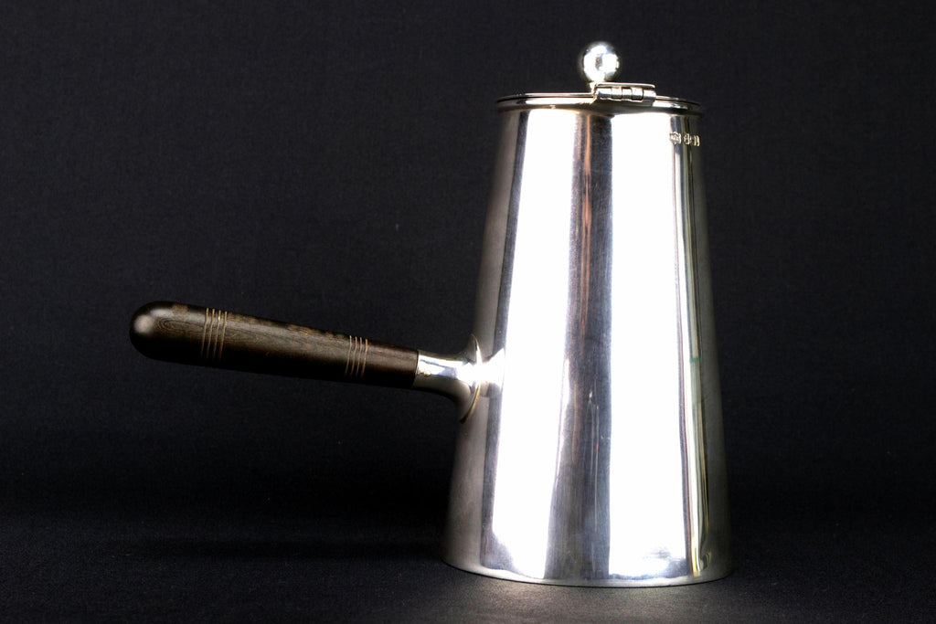 Sterling Silver Coffee Pot by Mappin & Webb, English 1912
