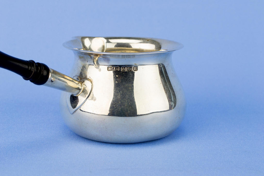 Sterling Silver Brandy Warmer, English 1912