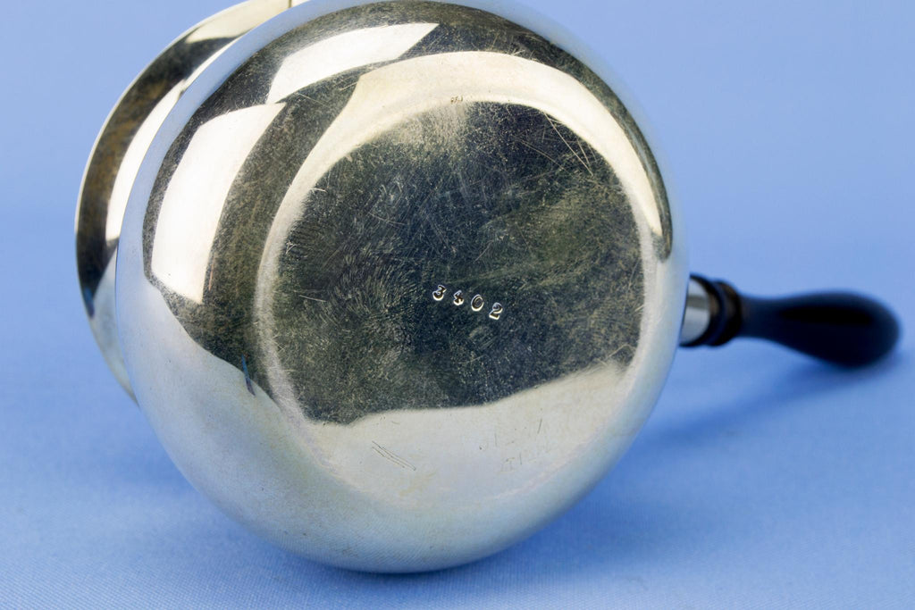 Sterling Silver Brandy Warmer, English 1912
