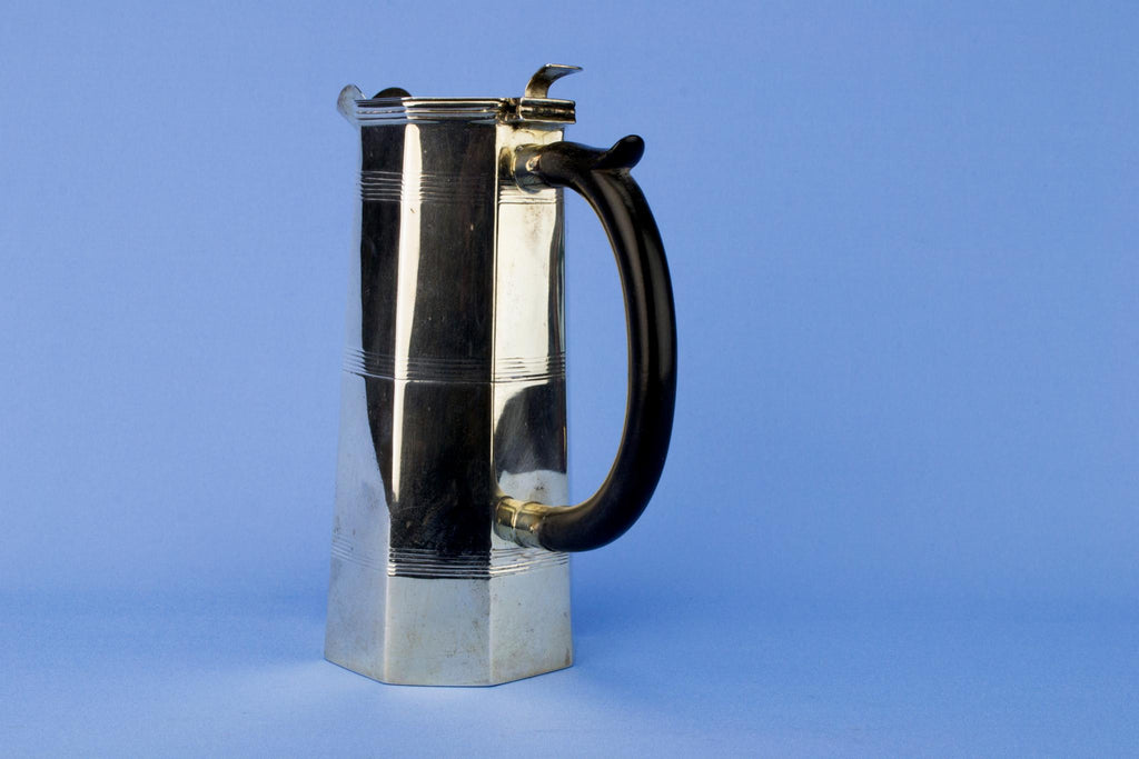Sterling Silver Art Deco Coffee Pot, English 1928