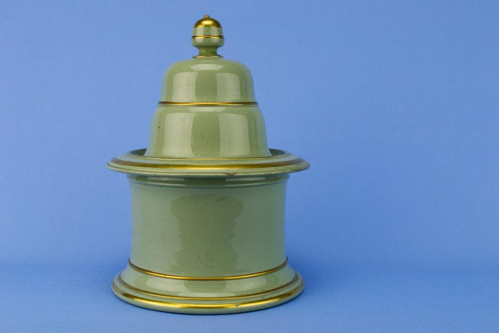 Gilded Tobacco Jar, English 1850s