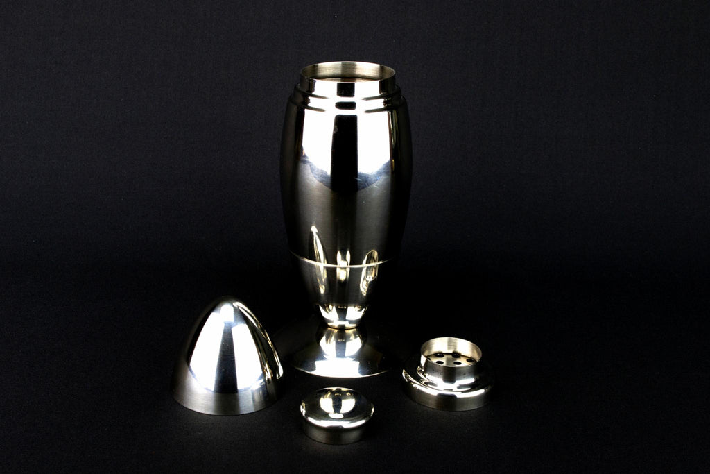 Stainless Steel Retro Rocket Cocktail Shaker