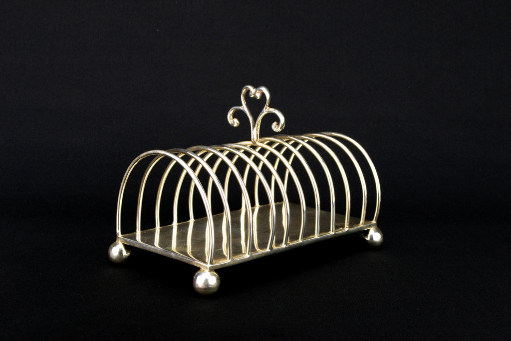 Solid Sterling Silver Large Toast Rack