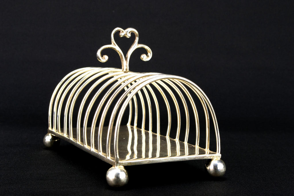 Solid Sterling Silver Large Toast Rack