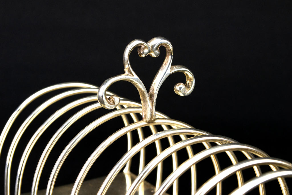Solid Sterling Silver Large Toast Rack