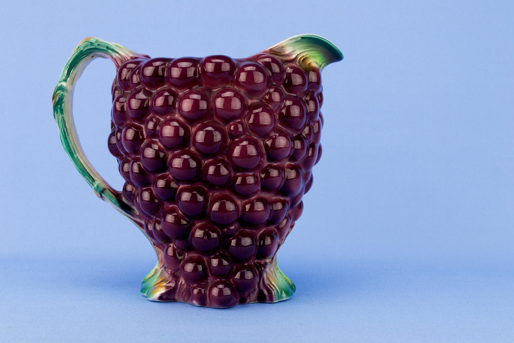 Art Deco Grape Jug, English 1940s