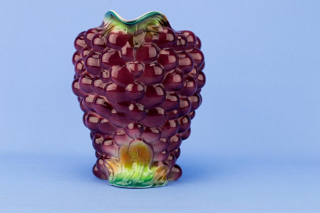 Art Deco Grape Jug, English 1940s