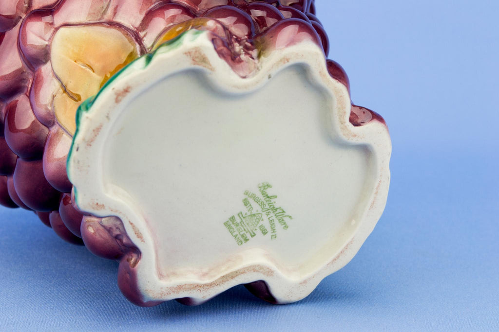 Art Deco Grape Jug, English 1940s