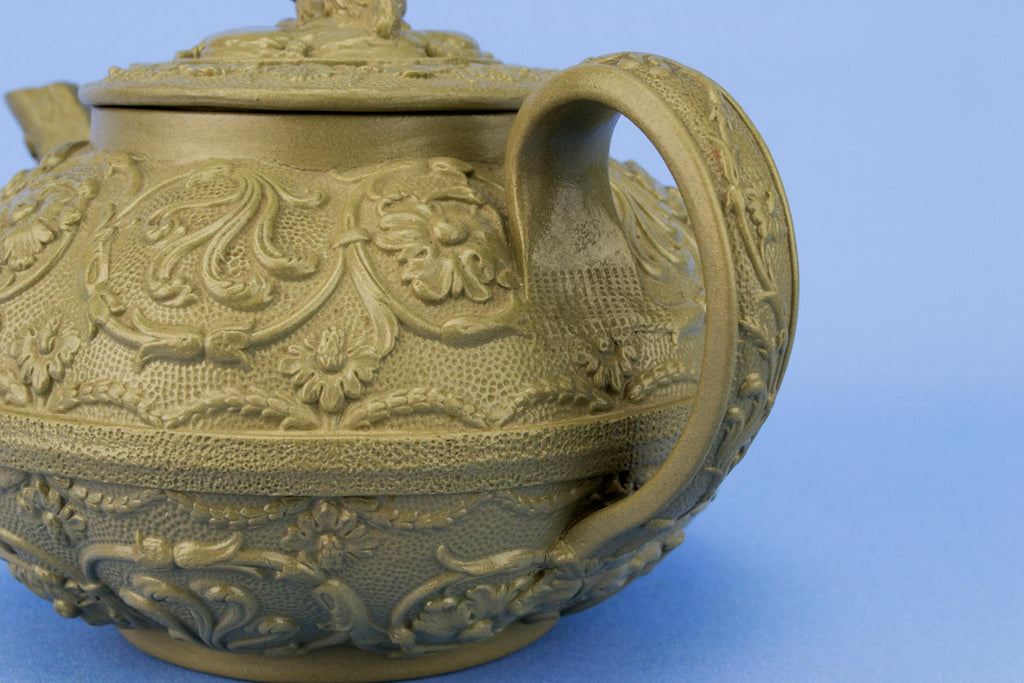 Tactile Teapot by Wedgwood, English 1820s