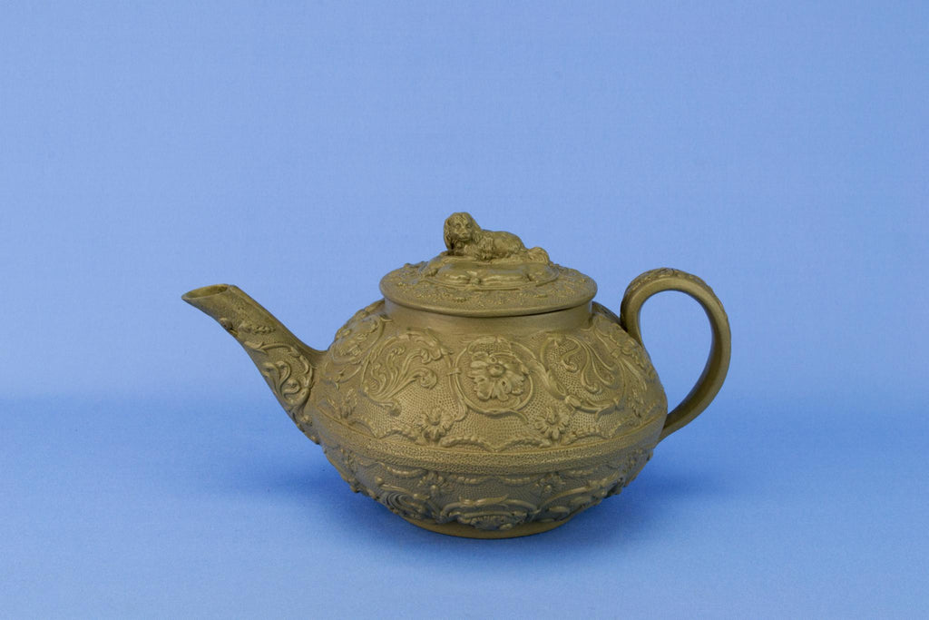 Tactile Teapot by Wedgwood, English 1820s