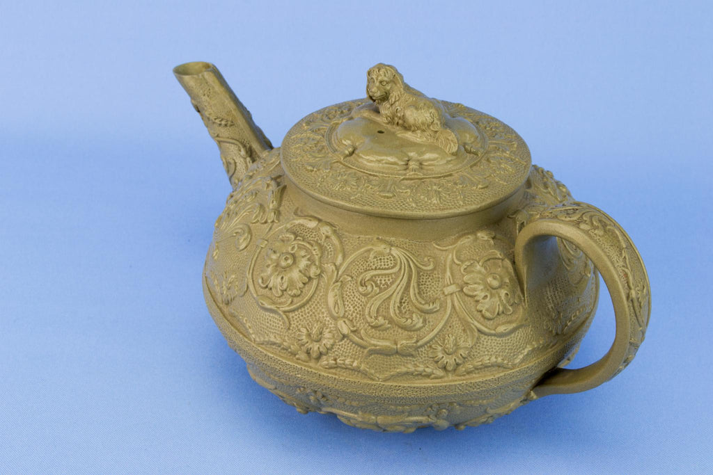 Tactile Teapot by Wedgwood, English 1820s