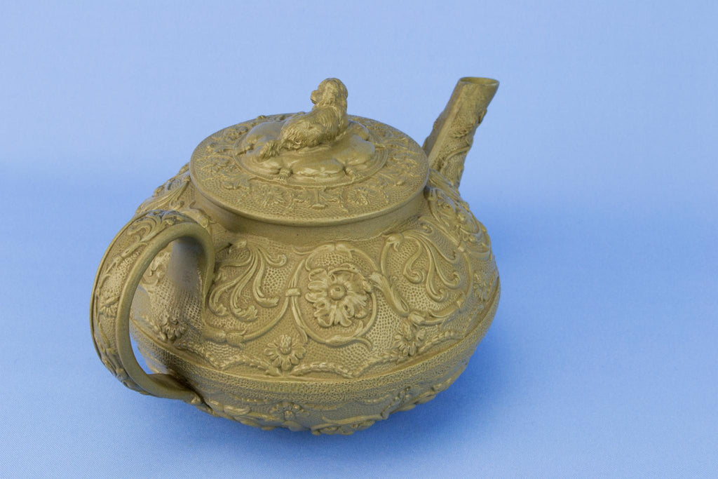 Tactile Teapot by Wedgwood, English 1820s