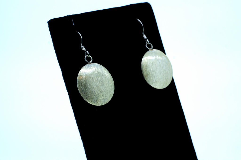 Sterling Silver Moon Earrings