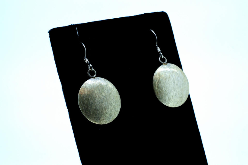 Sterling Silver Moon Earrings