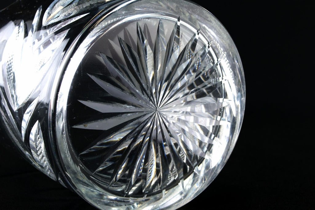 Cut Glass Ice Bucket. English 19th Century