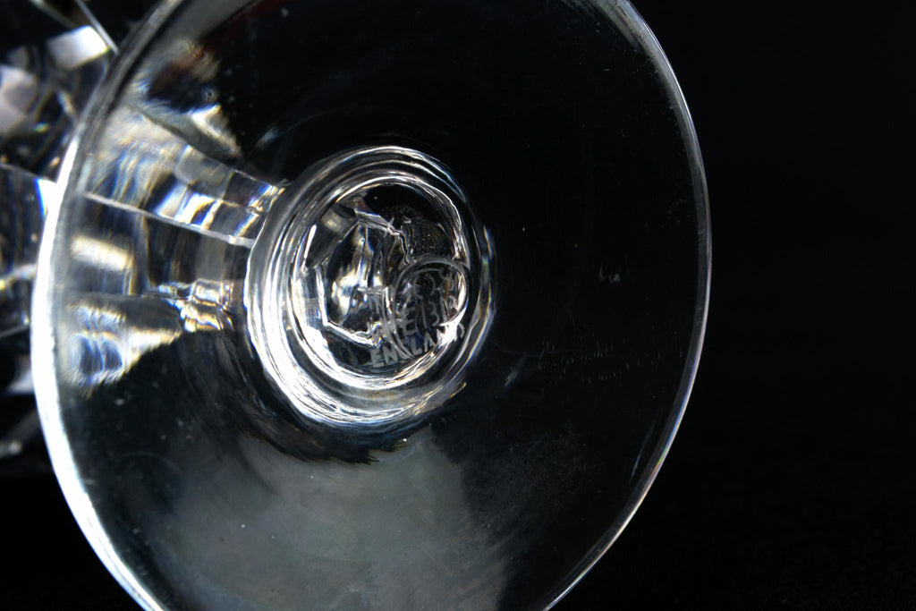 Set Of 5 Wine Glasses by Thomas Webb
