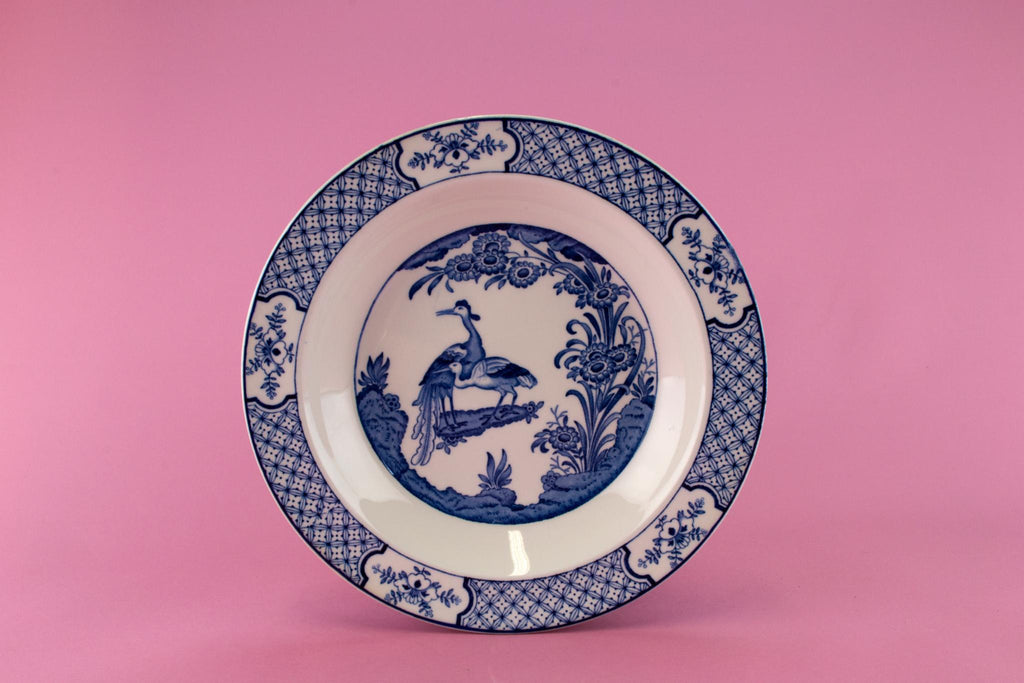6 Blue and White Yuan Bowls, English 1910s