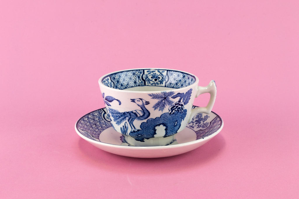 Blue & White Yuan Tea Set, English 1910s