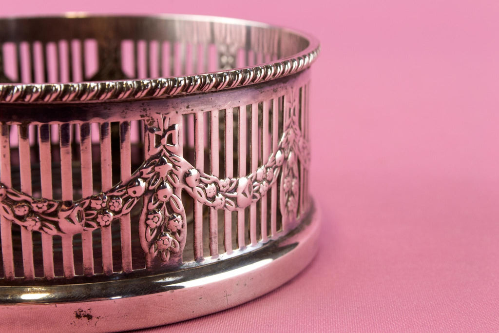Silver Plated Coaster by Viners, English 1930s
