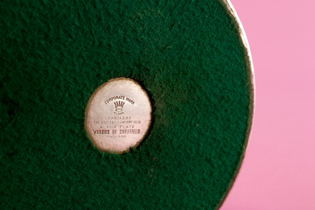 Silver Plated Coaster by Viners, English 1930s