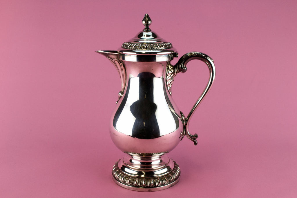 WMF Silver Plated Large Coffee Pot, German Early 1900s