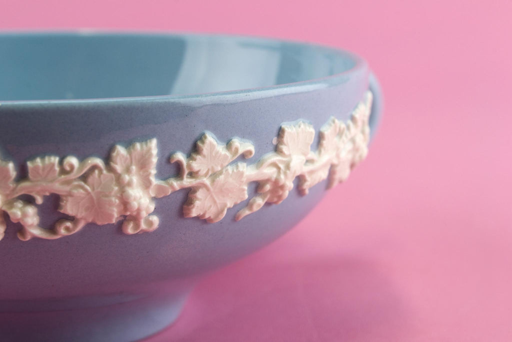 Wedgwood Queens Ware Soup Bowl & Plate