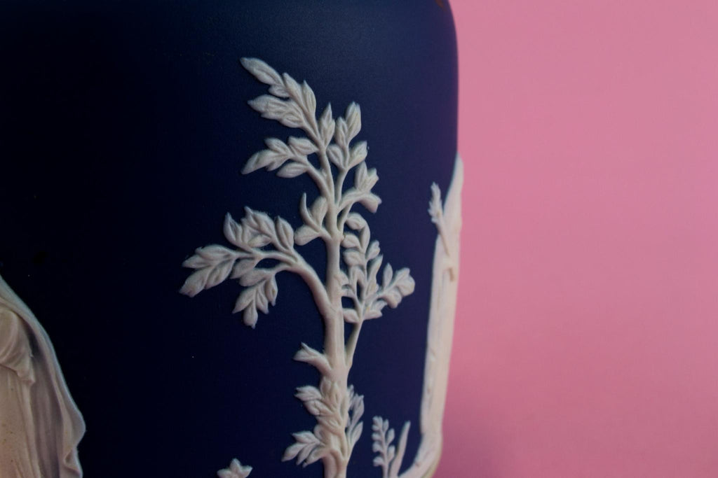 Jasperware Ice Bucket by Adams, English Circa 1900