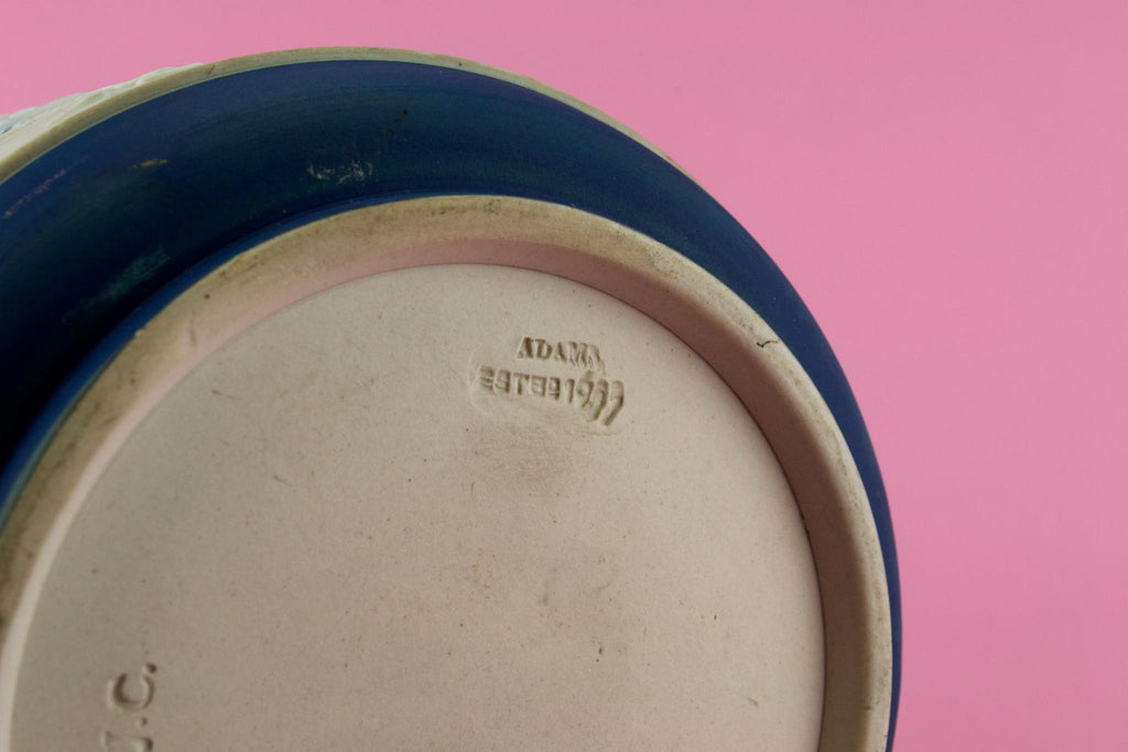 Jasperware Ice Bucket by Adams, English Circa 1900