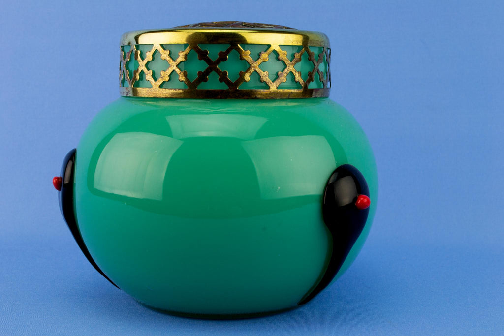 Loetz Art Nouveau Glass Vase, Bohemian Early 1900s