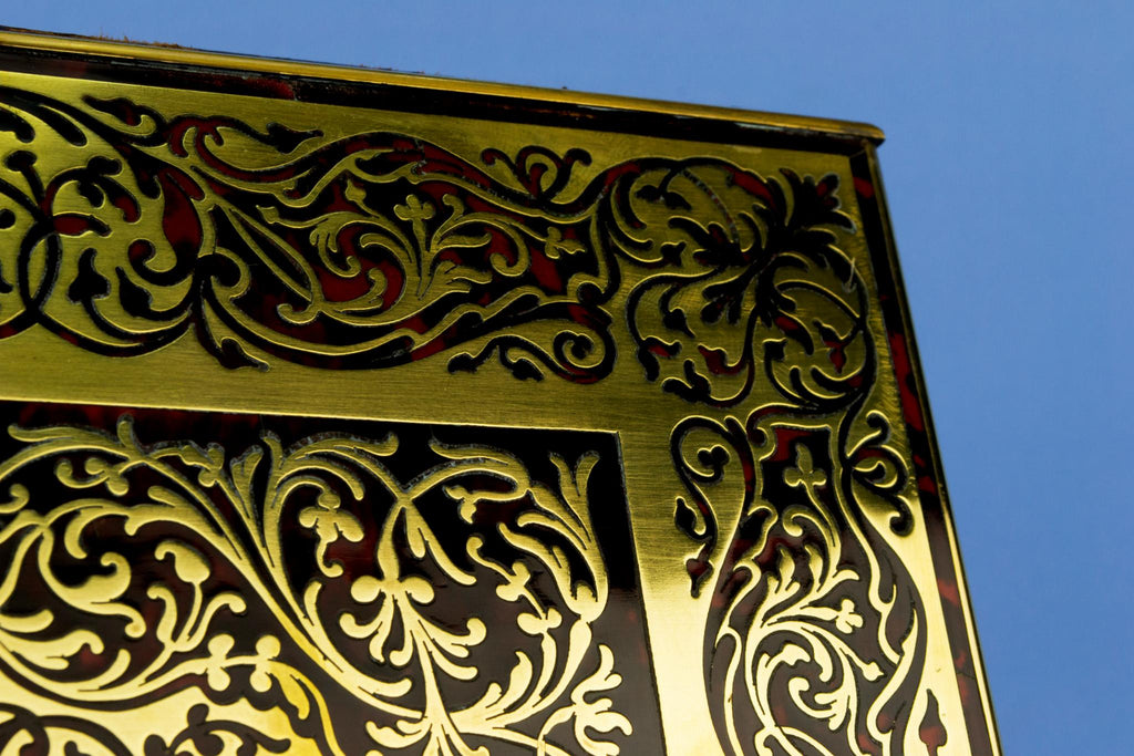 Tortoiseshell & Brass Boulle Work Writing Pad, English Circa 1830