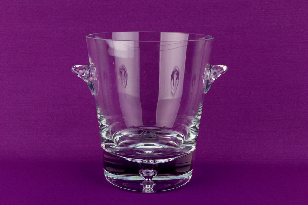 Massive Glass Wine Cooler Bucket