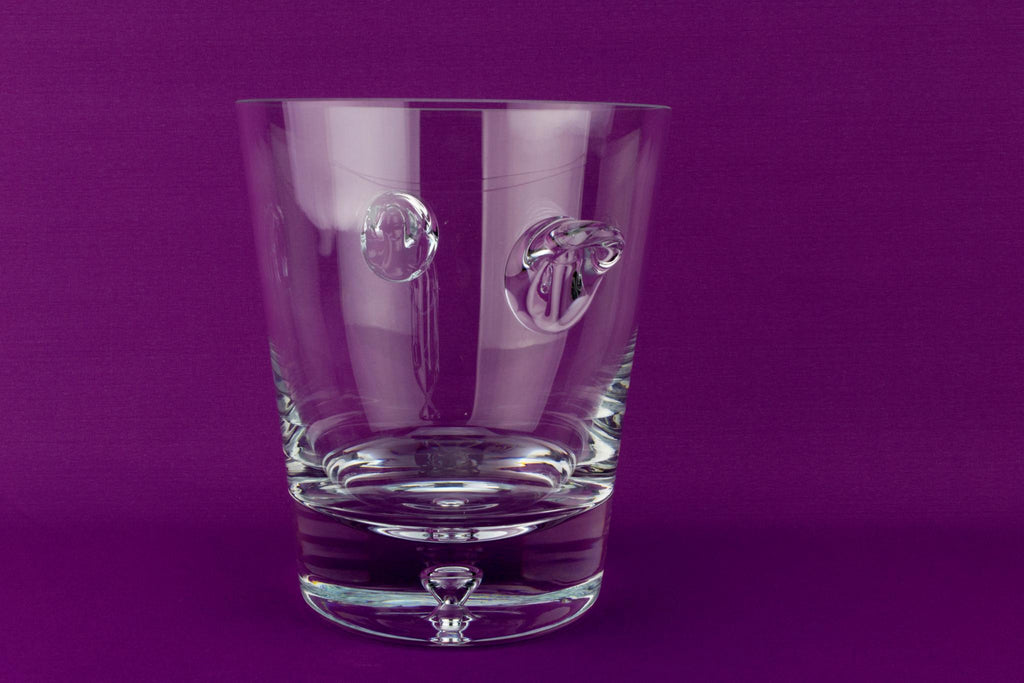 Massive Glass Wine Cooler Bucket