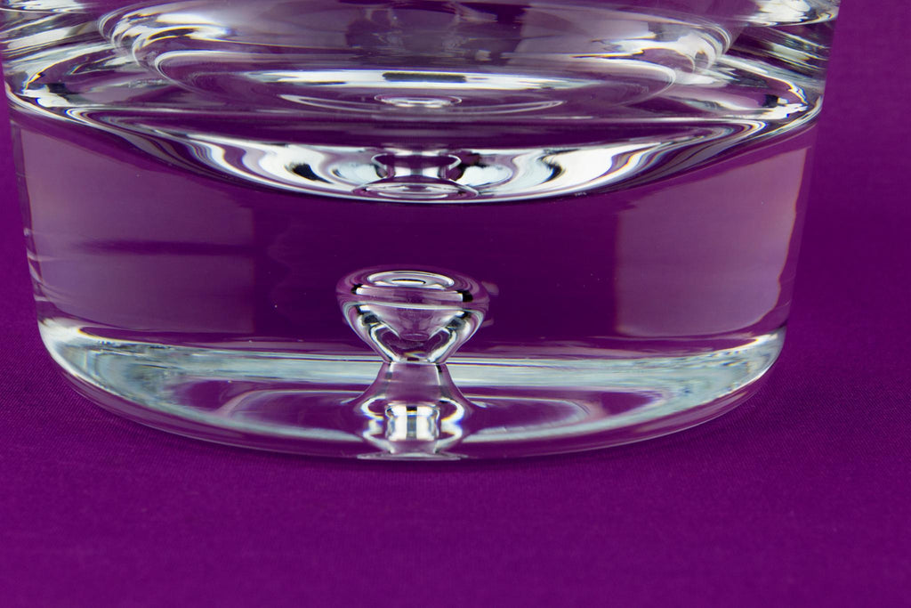 Massive Glass Wine Cooler Bucket