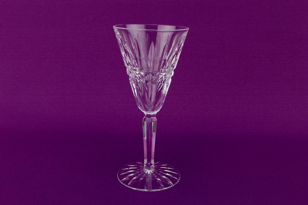 6 Cut Crystal Waterford Maeve Wine Glasses