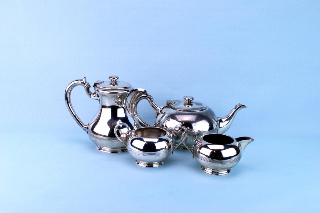 Walker & Hall tea and Coffee Set, English 1930s