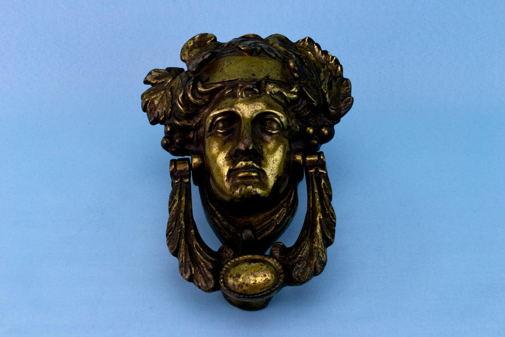 Bronze Door Knocker, French Circa 1900