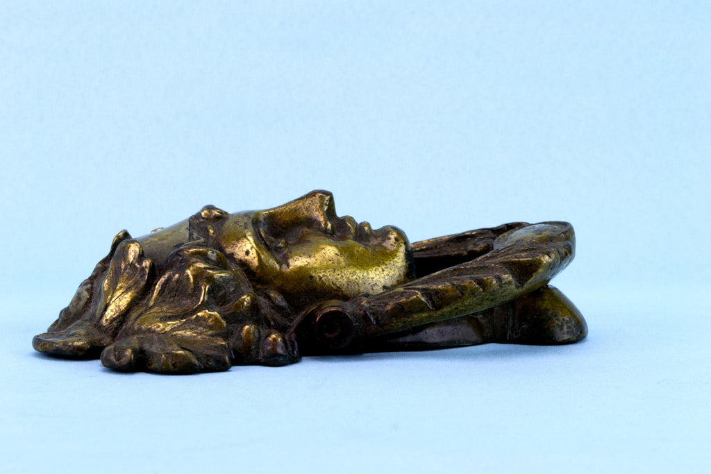 Bronze Door Knocker, French Circa 1900