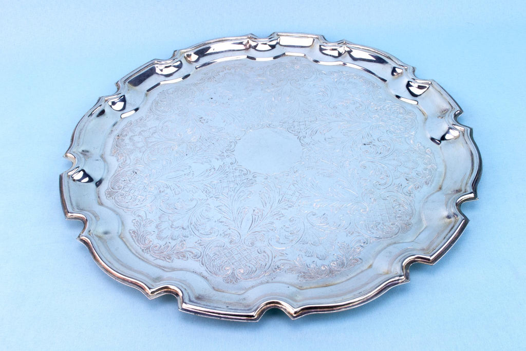Silver Plated Tea and Coffee Set on Tray