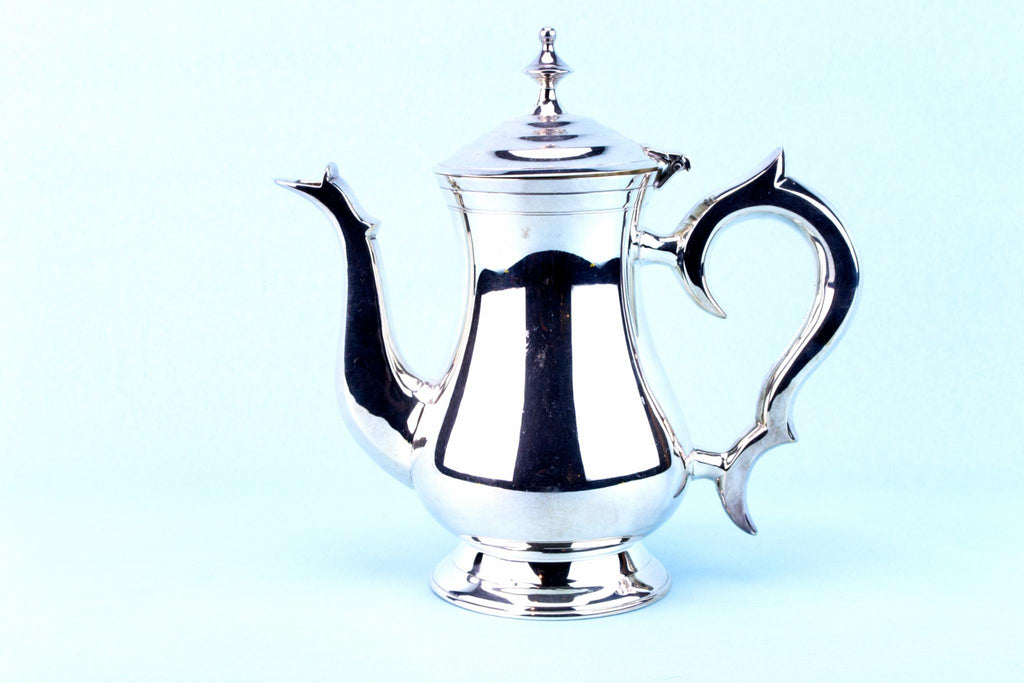 Silver Plated Tea and Coffee Set on Tray