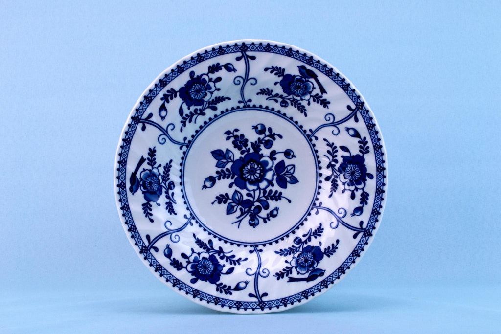 6 Blue and White Bowls by Johnson Brothers