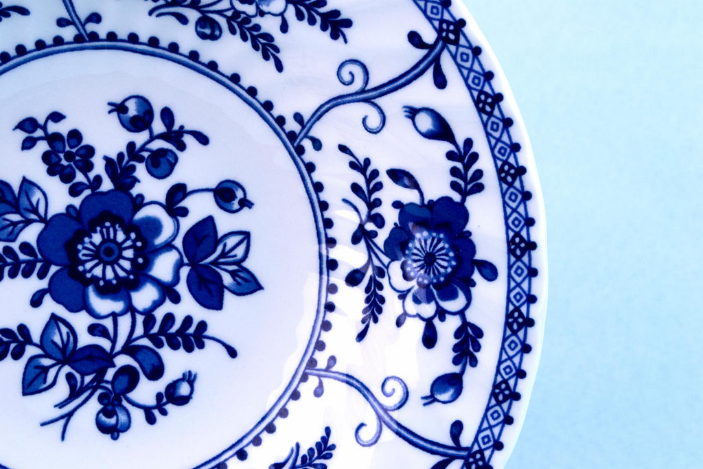 6 Blue and White Bowls by Johnson Brothers