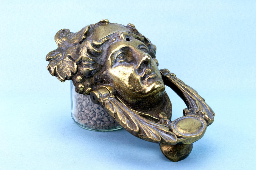 Heavy Bronze Door Knocker, French Circa 1900